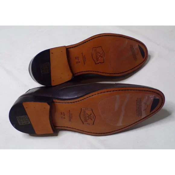 🆕 ANTHONY VEER Mens Essentials Clinton Welted Oxford Shoes Leather 12 Espresso